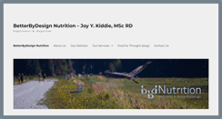 Desktop Screenshot of bbdnutrition.com